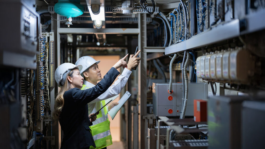instalación y calibración de generadores industriales