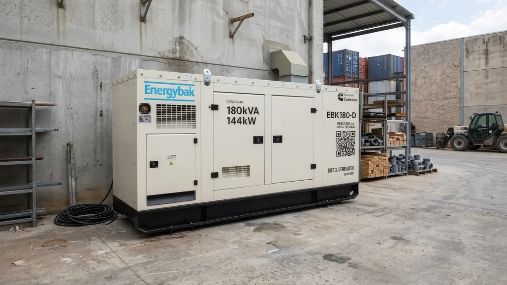 generadores electricos para centros comerciales